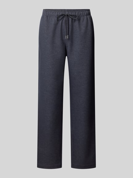 GUESS Straight Fit Stoffhose aus elastischem Viskose-Mix Marine 2