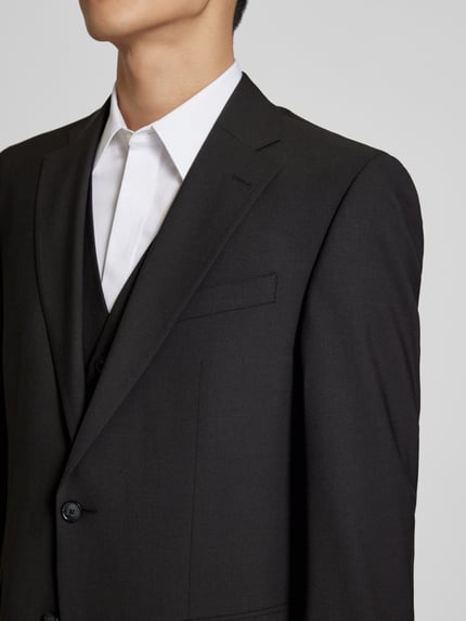 Pierre Cardin Marynarka z brustaszą model ‘Grant’ Czarny 3
