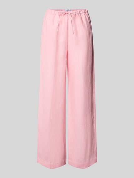 MANGO Stoffhose mit elastischem Bund Modell 'ALADA' Hellrosa 2