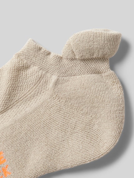 FALKE Sneakersocken mit Label-Print Beige 2