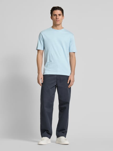DRYKORN T-Shirt mit Strukturmuster Modell 'GILBERD' Hellblau 1