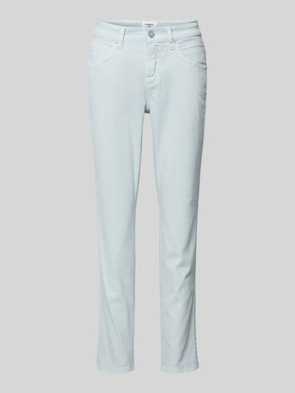 CAMBIO Jeansy o skróconym kroju slim fit model ‘PIPER’ Błękitny 2