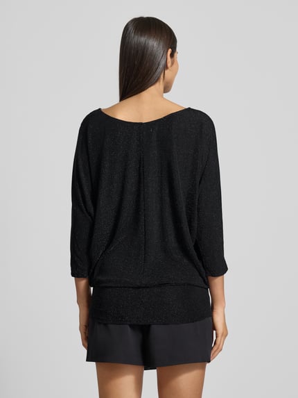 Apricot Shirt met 3/4-mouwen Zwart - 5