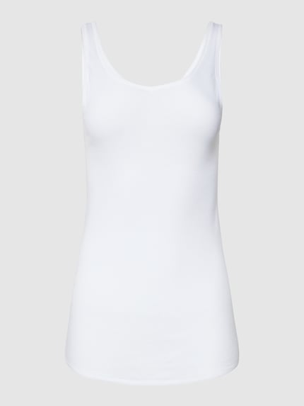 Mey Top met bandjes met verlengd rugpand. Wit - 1