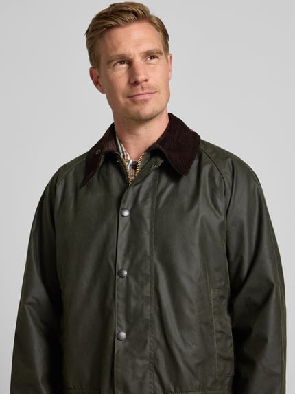 Barbour Parka mit Pattentaschen Modell 'BEAUFORT' Oliv 3