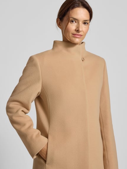 ICONS Cinzia Rocca płaszcz z dodatkiem kaszmiru Camel 3