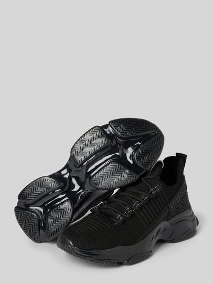 Steve Madden Chunky sneakers met siersteentjes model 'MAXILLA-R-E' Zwart - 4
