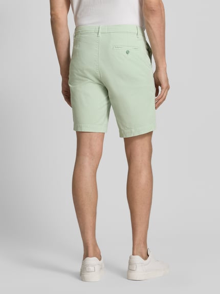 ARMEDANGELS Szorty chinosy o kroju regular fit z mieszanki bawełny model 'CHINO' Limonkowy 5
