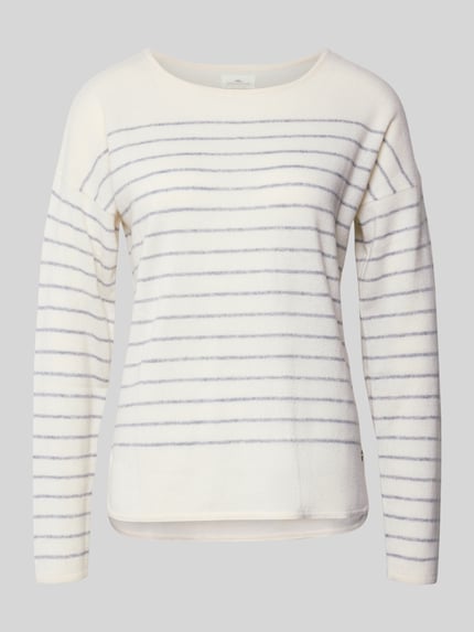 Fynch-Hatton Strickpullover mit überschnittenen Schultern Offwhite 2