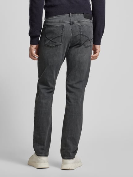 Brax Comfort fit jeans in 5-pocketmodel model 'Cooper' Middengrijs - 5