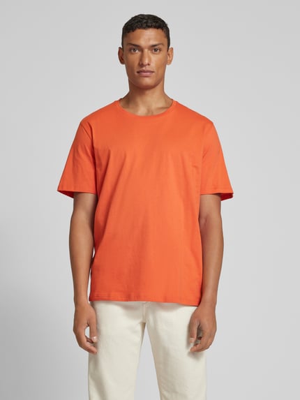 SCHIESSER T-Shirt mit Rundhalsausschnitt Rot 4