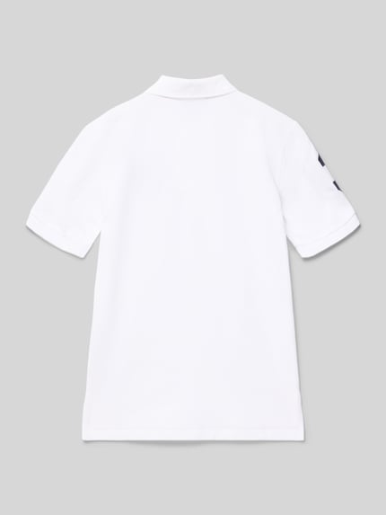 Polo Ralph Lauren Teens Poloshirt met labelstitching Wit - 3