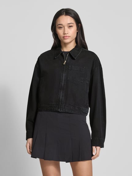 Marc O'Polo DENIM Jeansjacke mit Leistentaschen Black 4