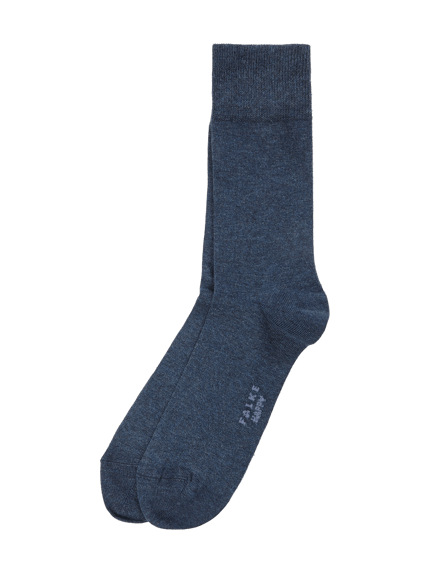 FALKE Socken im 2er-Pack Dunkelblau Melange 1