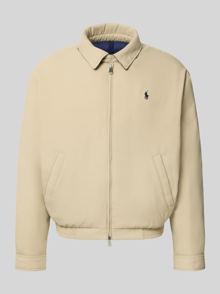 Polo Ralph Lauren Regular Fit Bomberjacke mit Umlegekragen Beige 2