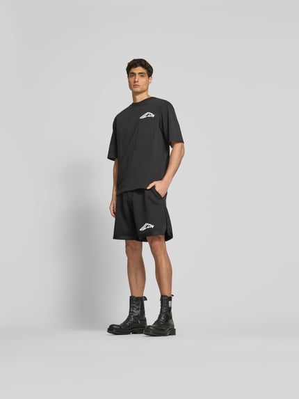Dsquared2 Sweatshorts met elastische band Zwart - 1