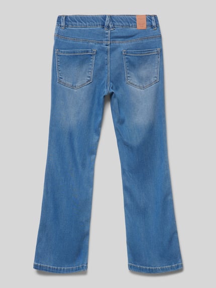 NAME IT Jeansy bootcut z wpuszczanymi kieszeniami model 'SALLI' Jasnoniebieski 3