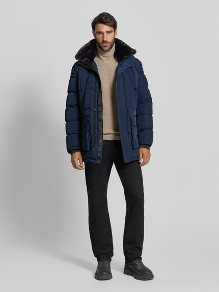 NAUTGÅRD Regular Fit Steppjacke mit Sorona® Aura Filling Marine 1