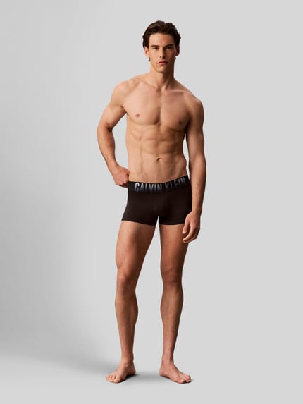 Calvin Klein Underwear Trunk aus Baumwoll-Mix im 3er-Pack Black 1