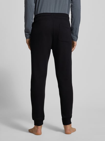 Christian Berg Men Sweatpants mit elastischem Bund Black 5