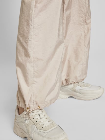 Raffaello Rossi Wide Leg Cargohose mit elastischem Bund Modell 'PASCALE' Sand 3