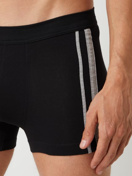 SCHIESSER Trunks met stretch in set van 3 Marineblauw - 5