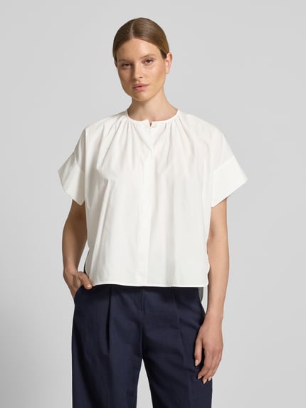 Weekend Max Mara regular fit blouse van puur katoen Wit - 4
