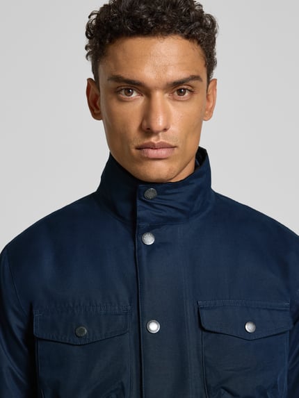 Barbour Regular Fit Funktionsjacke aus wasserdichtem Material Modell 'OGSTON' Marine 3
