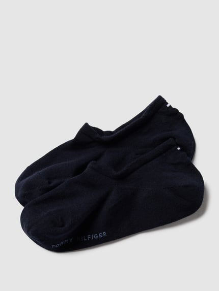 Tommy Hilfiger Sneakersocken mit Label-Detail im 2er-Pack Marine 1
