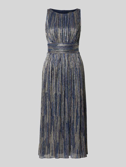 Cocktailkleid mit Rundhalsausschnitt Shop The Look MANNEQUINE