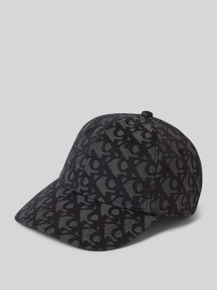 CK Calvin Klein Basecap mit Label-Strukturmuster Black 1