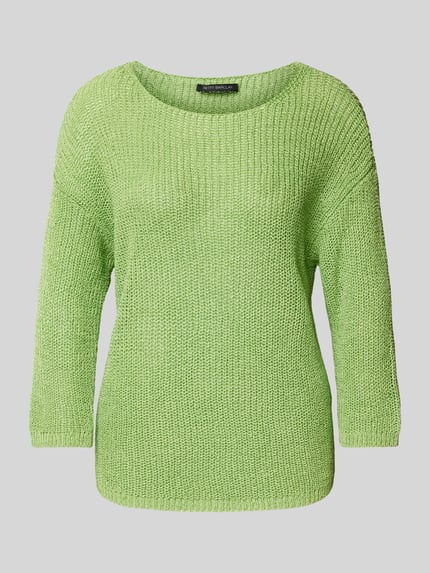 Betty Barclay Gebreide pullover met ronde hals Lichtgroen - 2