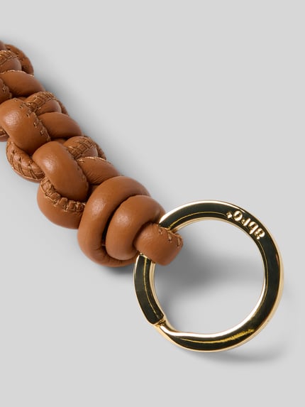 Abro Hanger van echt leer, model 'Dalia' Cognac - 2