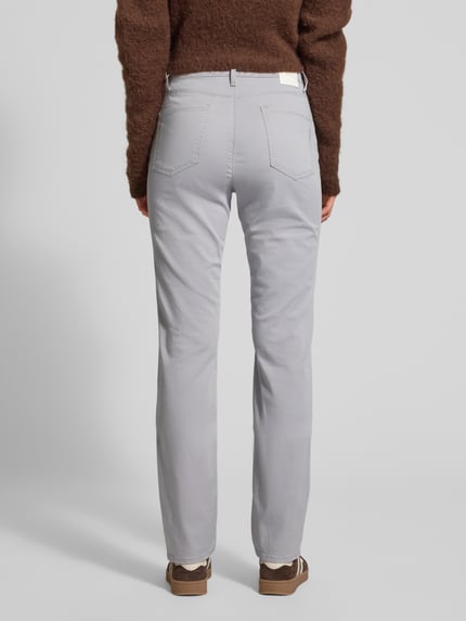 Brax Flared Fit Jeans mit Lyocell-Anteil Modell 'Mary' Hellgrau 5