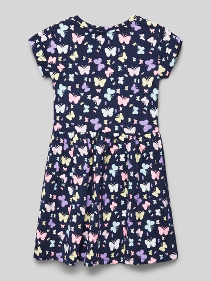 Happy Girls Kleid mit Rundhalsausschnitt Marine 3