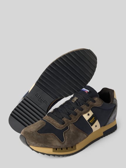 Blauer USA Sneakersy z wiązaniem Model 'QUEENS01' Średniobrązowy 4