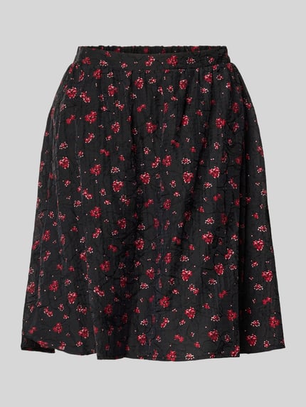 Minirock aus Viskose-Mix Modell 'Nancy' Shop The Look MANNEQUINE