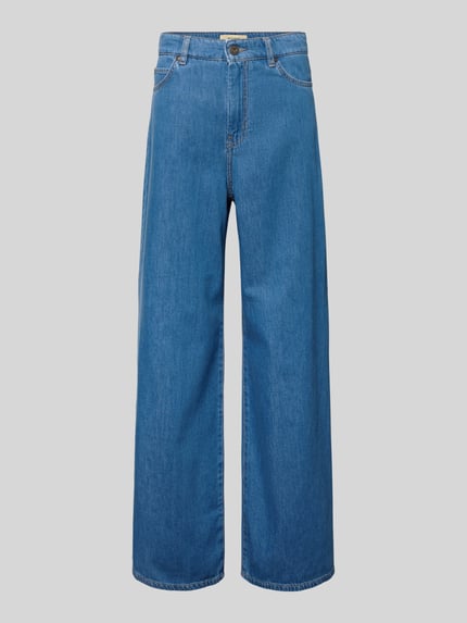 Wide Leg Loose Fit Jeans aus reiner Baumwolle Modell 'VEGA' Shop The Look MANNEQUINE