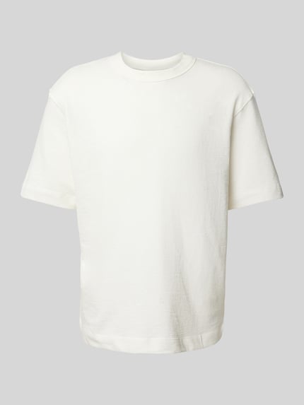 Selected Relaxed Fit T-Shirt mit Rundhalsausschnitt Sand 2