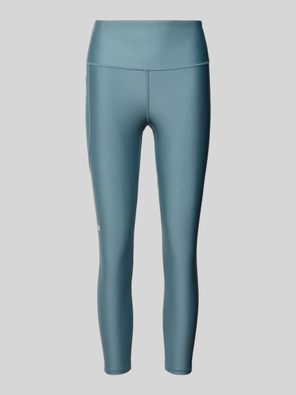 Under Armour Slim Fit Leggins mit Logo-Print Modell 'Tech' Mint 1