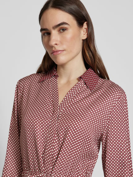 Tommy Hilfiger Sukienka mini z tunelem w talii Czerwony 3