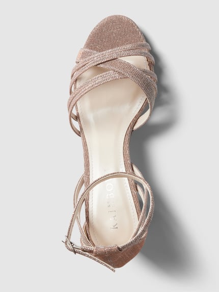 Rainbow Club Sandaletten mit Dornschließe Modell 'Jayne' Rose Gold 3