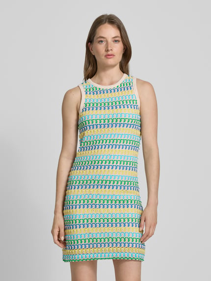 Rich & Royal Strickkleid mit Rundhalsausschnitt Blau 4