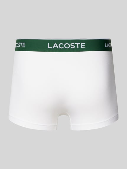 Lacoste Boxershort met elastische band in een set van 3 stuks Zilver gemêleerd - 3