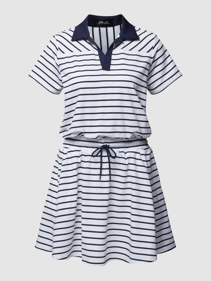 Minikleid mit Streifenmuster Shop The Look MANNEQUINE