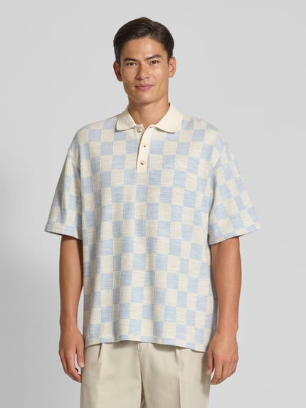 Les Deux Koszulka polo o kroju regular fit z dodatkiem wiskozy model ‘Branson’ Jasnoniebieski 4