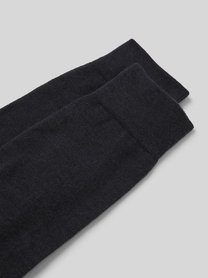 FALKE Sokken met labelstitching Marineblauw - 2