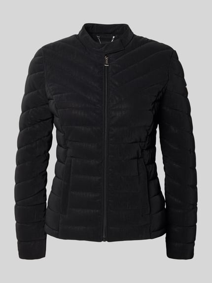 GUESS Kurtka pikowana z wpuszczanymi kieszeniami model ‘NEW VONA’ Czarny 2