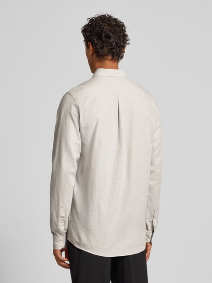 Les Deux Regular Fit Freizeithemd mit Button-Down-Kragen Mittelgrau 5