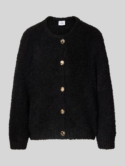 Kurtka z dzianiny o luźnym kroju z dodatkiem wełny Shop The Look MANNEQUINE